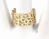gold ring 17,00mm. gold-plated engagement xuping