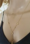 GOLD CHAIN NECKLACE celebrity STAINLESS STEEL