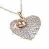 gold pendant 18k shiny xuping