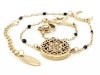 BRACELET GOLD CELEBRITY STAINLESS STEEL