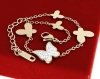 BRACELET GOLD CELEBRITY STAINLESS STEEL