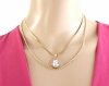 GOLD CHAIN NECKLACE celebrity STAINLESS STEEL