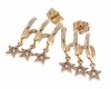 exclusive swarovski gold-plated earrings