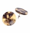 gold earrings made of stainless steel