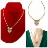 GOLD CHAIN NECKLACE celebrity STAINLESS STEEL