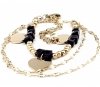 GOLD CHAIN NECKLACE celebrity STAINLESS STEEL