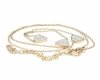 GOLD CHAIN NECKLACE celebrity STAINLESS STEEL