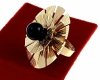 ring 18,30mm gold stainless steel
