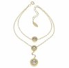 BRACELET GOLD CELEBRITY STAINLESS STEEL