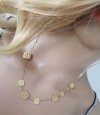 GOLD CHAIN NECKLACE celebrity STAINLESS STEEL