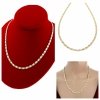 Gold Chain Celebrity Gold Plated Necklace 14K XUPING