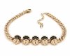 gold bracelet for a gold-plated leg