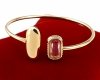 BRACELET GOLD CELEBRITY STAINLESS STEEL