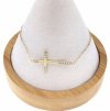 BRACELET GOLD CELEBRITY STAINLESS STEEL