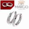 gold plated earrings with exclusive cubic zirconia