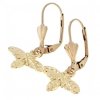 gold earrings made of stainless steel