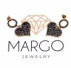 gold earrings made of stainless steel