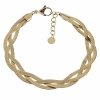 BRACELET GOLD CELEBRITY STAINLESS STEEL