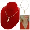 GOLD CHAIN NECKLACE celebrity STAINLESS STEEL