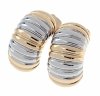 exclusive swarovski gold-plated earrings