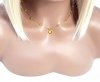 GOLD CHAIN NECKLACE celebrity STAINLESS STEEL