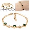 gold bracelet for a gold-plated leg