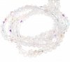 Glass beads faceted strands