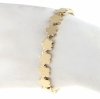 BRACELET GOLD CELEBRITY STAINLESS STEEL