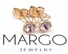 exclusive swarovski gold-plated earrings