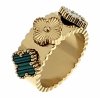 ring 19,00mm gold stainless steel