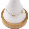 BRACELET GOLD CELEBRITY STAINLESS STEEL