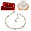 BRACELET GOLD CELEBRITY STAINLESS STEEL