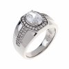 gold ring 18,60mm. gold-plated engagement xuping
