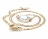 GOLD CHAIN NECKLACE celebrity STAINLESS STEEL
