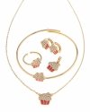 18k gold plated set pendant earrings xuping