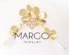 gold plated earrings with exclusive cubic zirconia