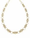 Gold Chain Celebrity Gold Plated Necklace 14K XUPING