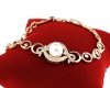 gold bracelet for a gold-plated leg