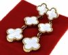 gold earrings made of stainless steel