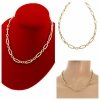 Gold Chain Celebrity Gold Plated Necklace 14K XUPING