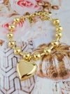 BRACELET GOLD CELEBRITY STAINLESS STEEL