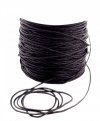 06 Sznurek jubilerski nylonowy czarny rolka 0,8mm 38-40m