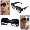 ok36 Damskie okulary przeciwsłoneczne ozdobne lato wakacje UV400