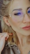 2864 Złote kolczyki pozłacane 18k Xuping wtykane w ucho- sztyft kulki 4mm