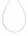 4214 Srebrny łańcuszek 45cm 2mm pozłacany białym złotem Xuping 