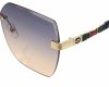 4350 Damskie okulary przeciwsłoneczne muchy ozdobne UV400