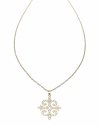@1595 Złoty łańcuszek celebrytka 41+5 naszyjnik pozłacany 14K Viki Lady