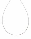 2433 Srebrny łańcuszek 40cm 1mm pozłacany białym złotem Xuping