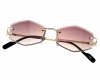ok40 Damskie okulary przeciwsłoneczne muchy ozdobne UV400