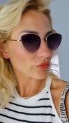2537 Damskie okulary przeciwsłoneczne muchy ozdobne UV400